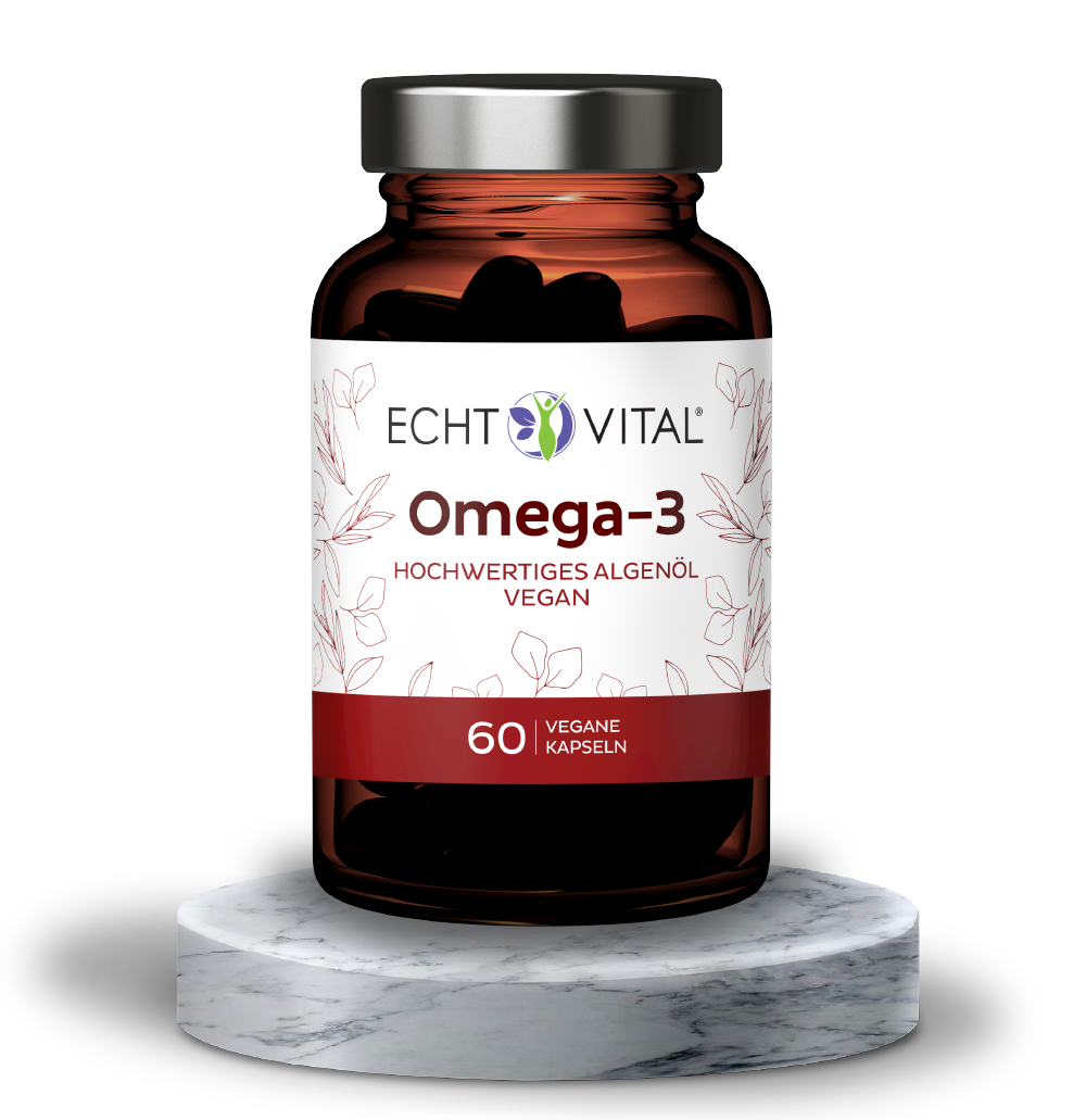 Omega-3 vegan - 1 Glas mit 60 Kapseln